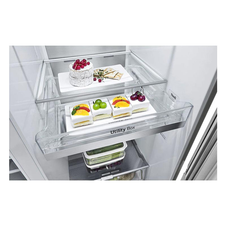یخچال ساید بای ساید ال جی مدل X267 سیلور GC-X267CSHS