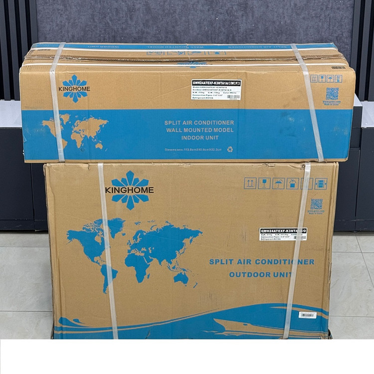کولر گازی 18000 هزار کینگ هوم (گری)(WIFI T3)GWH-18ATEXF