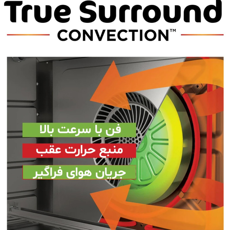 آون توستر نینجا مدل DT200 ظرفیت ۲۳ لیتر