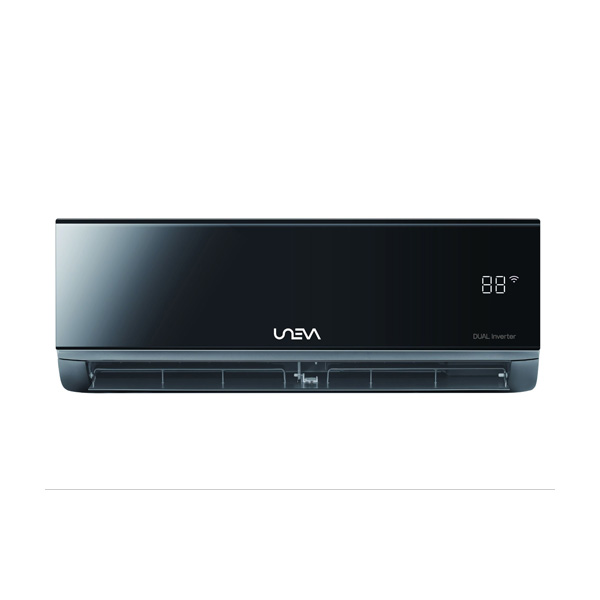 کولرگازی یونیوا 24000 مدل ویوو اینورتر پنل مشکی UN-MS24 VEVO-5 T3 black 2025