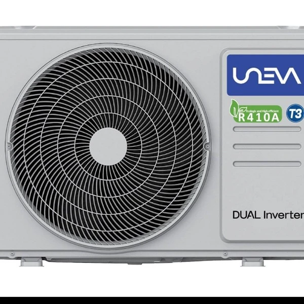 کولرگازی یونیوا 24000 مدل ویوو اینورتر پنل مشکی UN-MS24 VEVO-5 T3 black 2025
