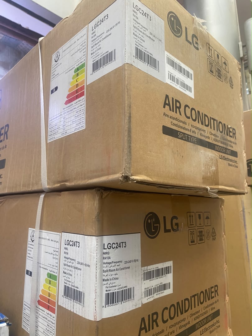 کولر گازی ال جی مدل LGC24T3 ظرفیت ۲۴ هزار موتور تروپیکال t3