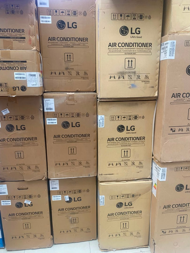 کولر گازی ال جی مدل LGC24T3 ظرفیت ۲۴ هزار موتور تروپیکال t3