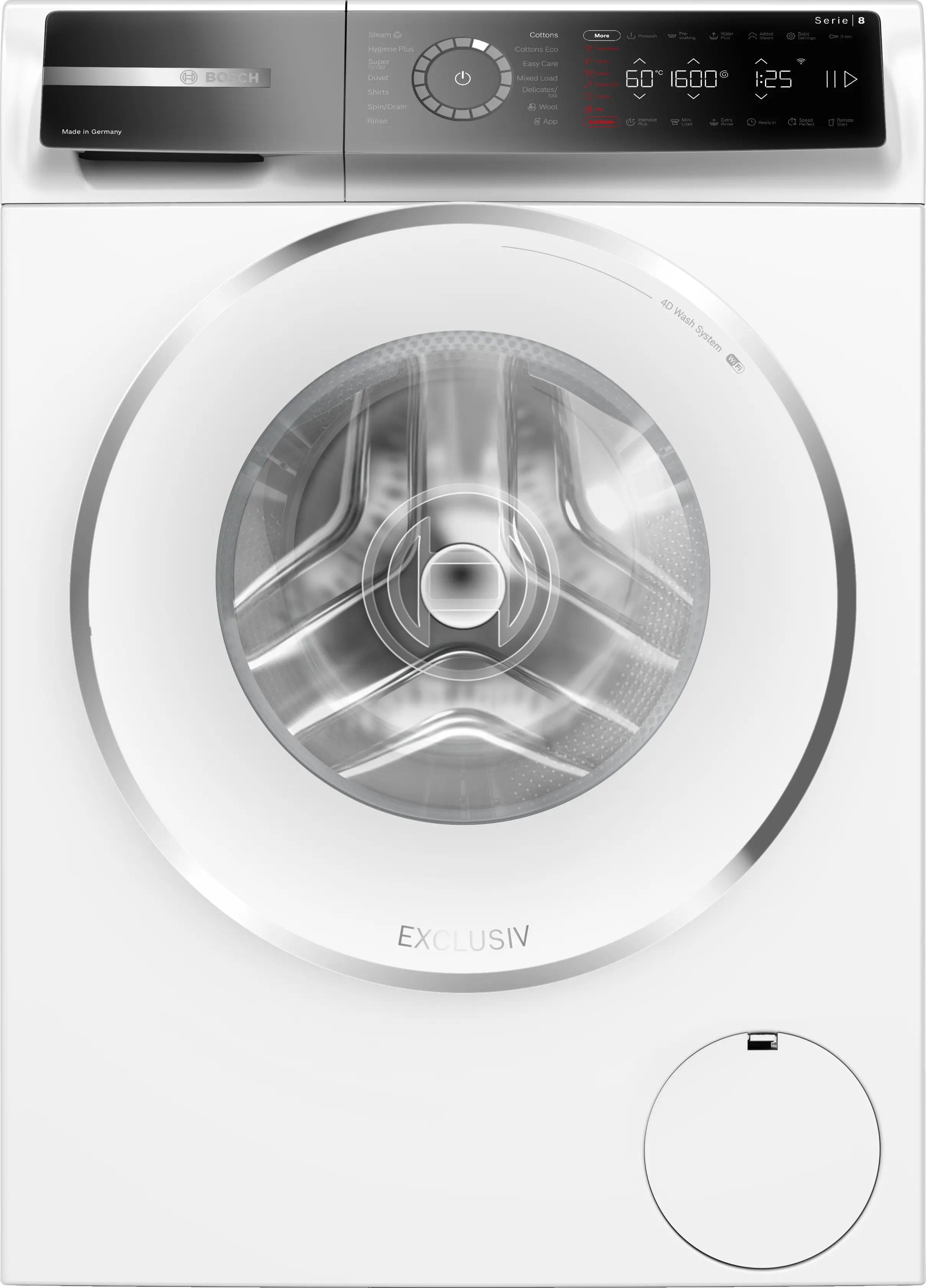 ماشین لباسشویی بوش مدل WGB25600GC ظرفیت ۱۰ کیلوگرم با ۱۰ برنامه