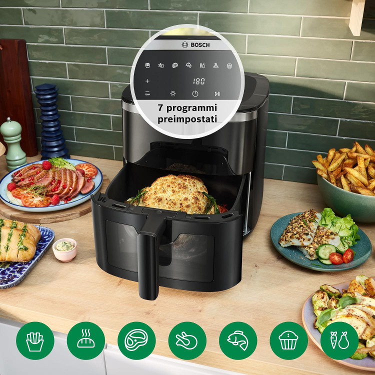 سرخ کن بدون روغن بوش مدل MAF671B0 ظرفیت 7.2 لیتری