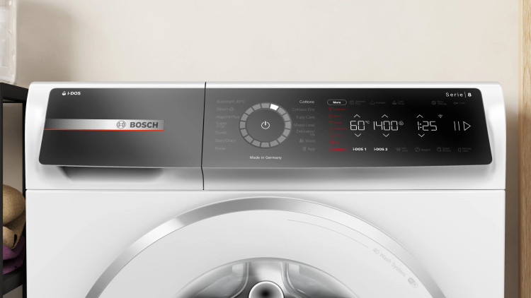 ماشین لباسشویی بوش WGB244A0GC ظرفیت ۹ کیلو درب از جلو با موتور EcoSilence Drive