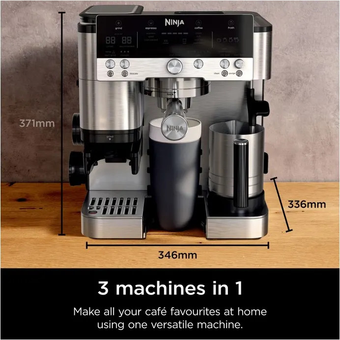 اسپرسوساز نینجا ظرفیت ۱.۸ لیتر Luxe Café Premier-ES601