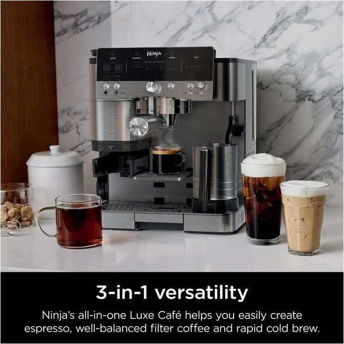 اسپرسوساز نینجا ظرفیت ۱.۸ لیتر Luxe Café Premier-ES601