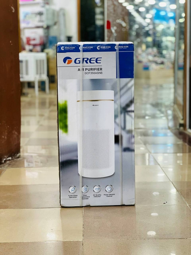 دستگاه تصفیه کننده هوا خانگی سه مرحله ای گری مدل GCF350