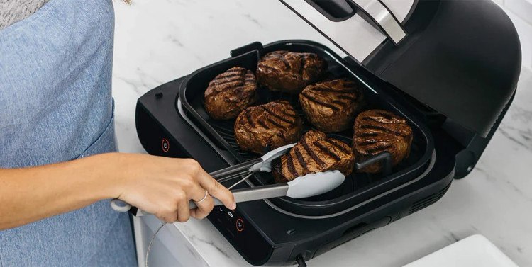 سرخ کن بدون روغن نینجا مدل:Ninja Foodi Smart XL Grill & Air Fryer - AG551