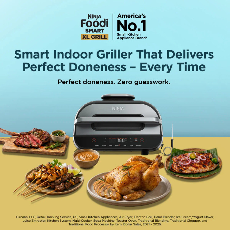 سرخ کن بدون روغن نینجا مدل:Ninja Foodi Smart XL Grill & Air Fryer - AG551