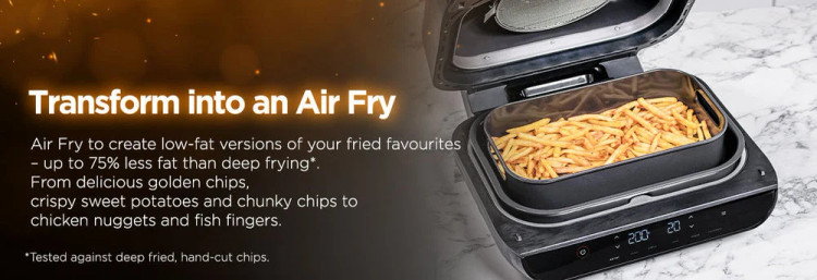 سرخ کن بدون روغن نینجا مدل:Ninja Foodi Smart XL Grill & Air Fryer - AG551