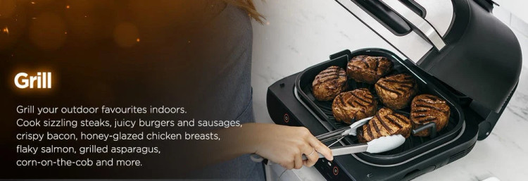 سرخ کن بدون روغن نینجا مدل:Ninja Foodi Smart XL Grill & Air Fryer - AG551