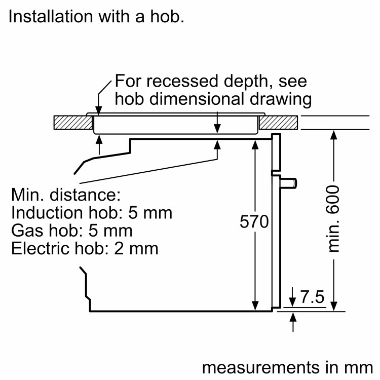 فر برقی توکار بوش مدل BOSCH HJG852YS0M
