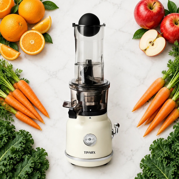 عصارهگیر و بستنیساز تیوارکس | TIVARX Slow Juicer TX-3002